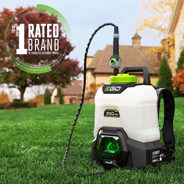 EGO Power+ BSP3500 4-Gallon 56-volt Battery Operated Plastic Pump Sprayer (Bare Tool) Charger Not Included1_11zon