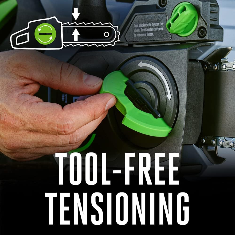 EGO Power+ CS1610 16-Inch 56V Lithium-ion Cordless Chainsaw-Battery and Charger Not Included, Black8