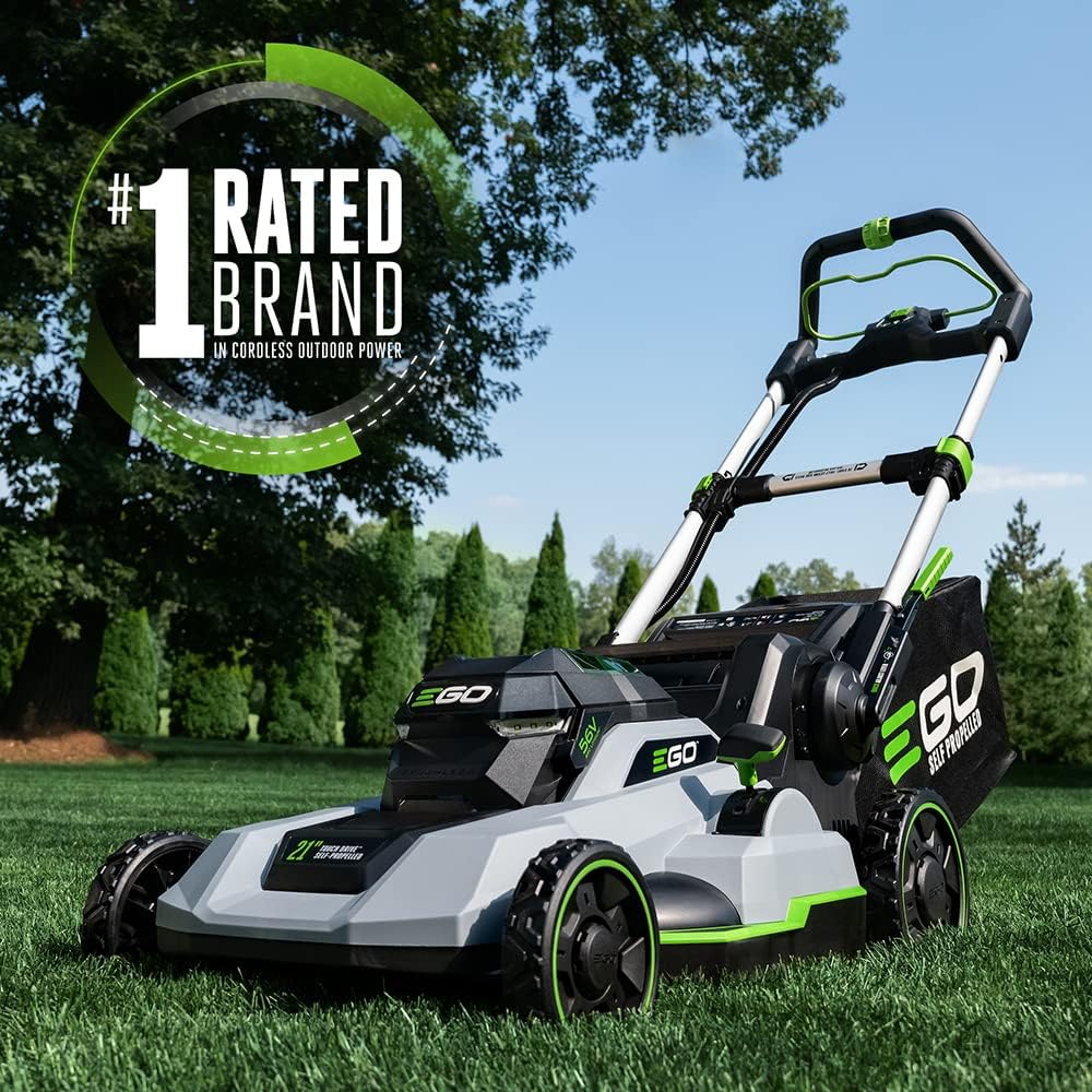 EGO Power+ Electric Lawn Mower, Self-Propelled Cordless with Touch Drive, Battery and Charger Not Included – LM2120SP1