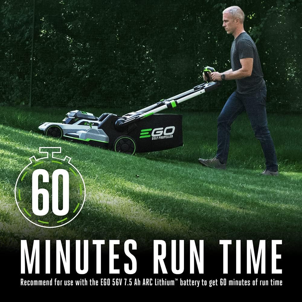 EGO Power+ Electric Lawn Mower, Self-Propelled Cordless with Touch Drive, Battery and Charger Not Included – LM2120SP5