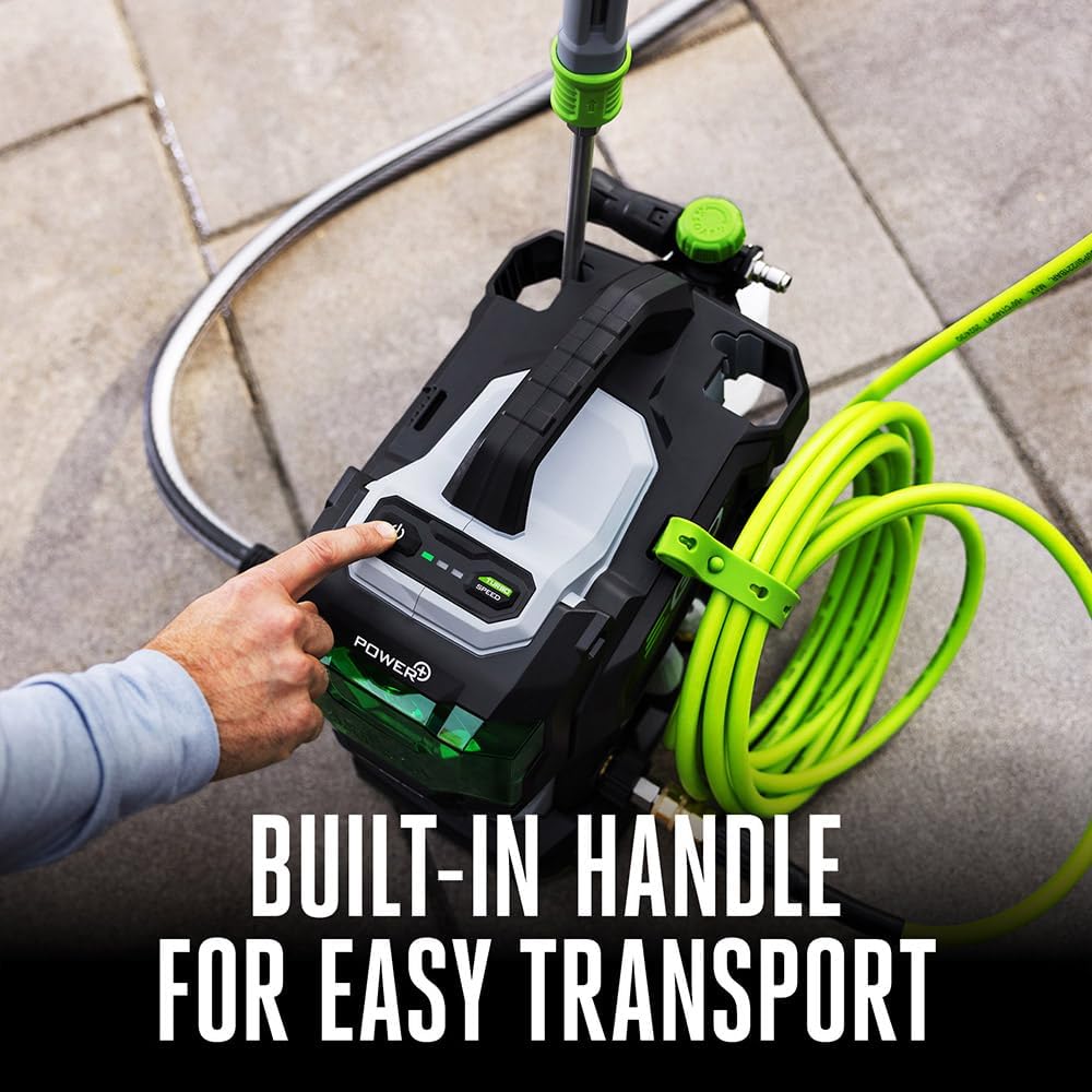 EGO Power+ HPW2100 2100 PSI 56-Volt Lithium-ion Cordless Pressure Washer Tool Only9
