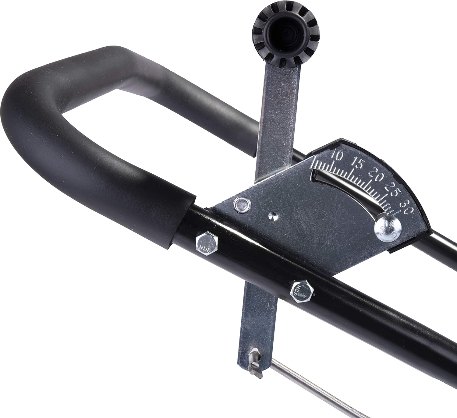 EarthWay Polar Tech 90950 50 LB Professional Ice Melt Broadcast Walk Behind Spreader with 9 Pneumatic Tires, High Output and Solid Linkage Control5