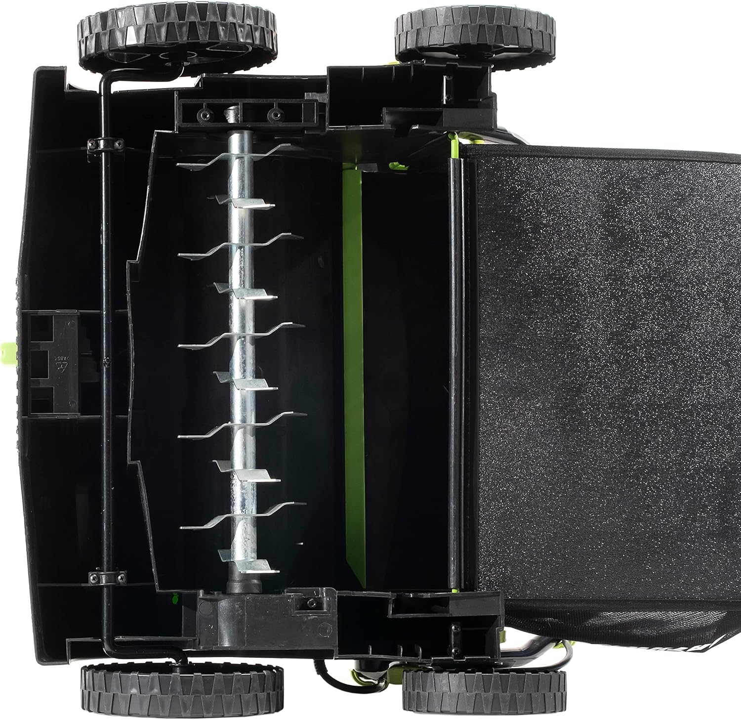 Earthwise DT71613AA 13-Amp 16-Inch Corded Dethatcher with Scarifier Blade and Collection Bag4