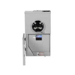 Eaton MBT48B200BTSBL Type BR 200 -Amp 4 -Spaces 8 -Circuit Outdoor Main breaker meter combo Load Center