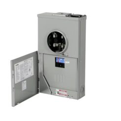 Eaton Type BR 200 -Amp 4 -Spaces 8 -Circuit Outdoor Main breaker meter combo Load Center (MBT48B200BTS)