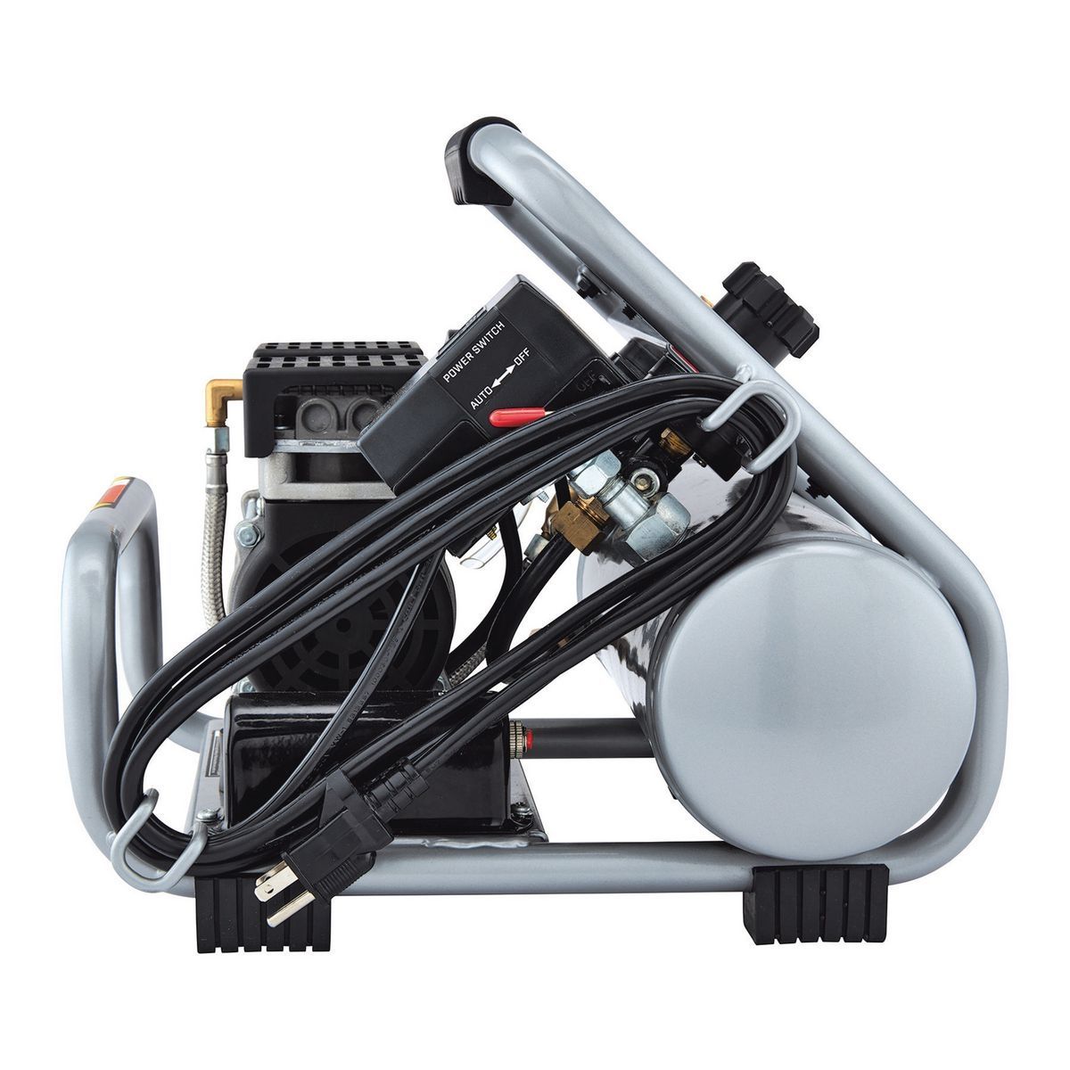 FORTRESS 1 Gallon, 135 PSI Ultra Quiet Oil-Free Hand-Carry Jobsite Air Compressor8