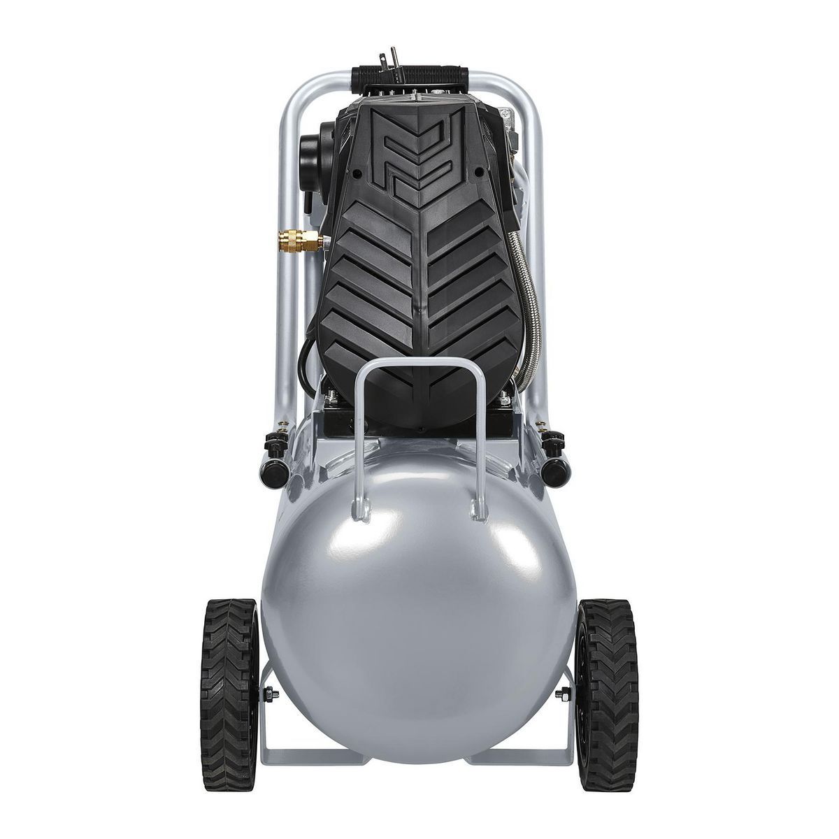 FORTRESS 10 Gallon, 175 PSI Ultra Quiet Oil-Free Horizontal Shop Auto Air Compressor2