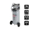 FORTRESS 26 Gallon, 175 PSI Ultra Quiet Oil-Free Vertical Shop/Auto Air Compressor