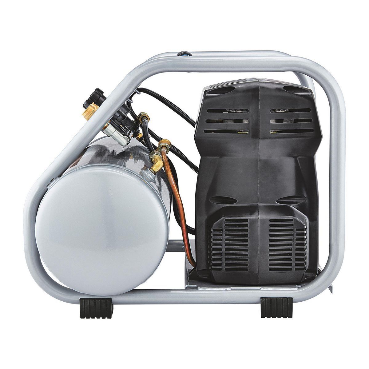 FORTRESS 4 Gallon, 200 PSI High Performance Oil-Free Hand Carry Jobsite Air Compressor1