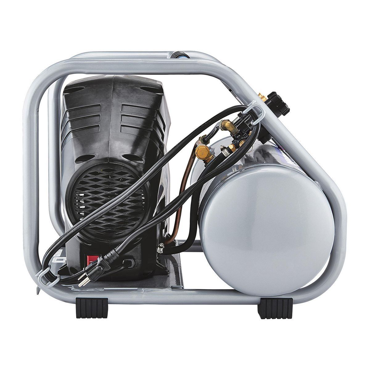 FORTRESS 4 Gallon, 200 PSI High Performance Oil-Free Hand Carry Jobsite Air Compressor2