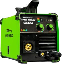 Forney 271 Easy Weld 140 MP Multi-Process Welder - Versatile 3-in-1 Welding Machine for MIG, DC TIG, and Stick Welding Application