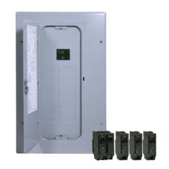 GE TM2010CCUBK1 PowerMark Gold 100 -Amp 20 -Spaces 20 -Circuit Indoor Main breaker Load Center (Value Pack)