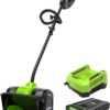 Greenworks 80V (75+ Compatible Tools) 12” Brushless Cordless Snow Shovel, 2.0Ah Battery and Charger Included