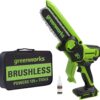 Greenworks CS24L02 24V 6” Brushless Pruning Saw, Tool Only