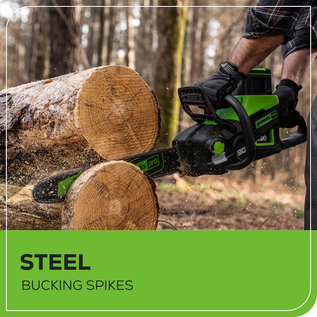 Greenworks CS80L03 Pro 80-volt Max 18-in Battery Chainsaw (Battery and Charger Not Included)4_11zon