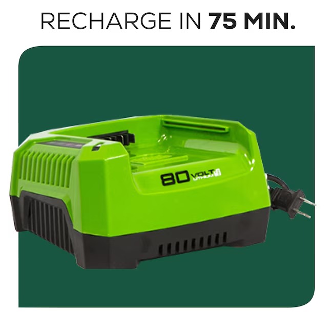 Greenworks CS80L416 80-volt 20-in Battery 4 Ah Chainsaw (Battery and Charger Included)15_11zon