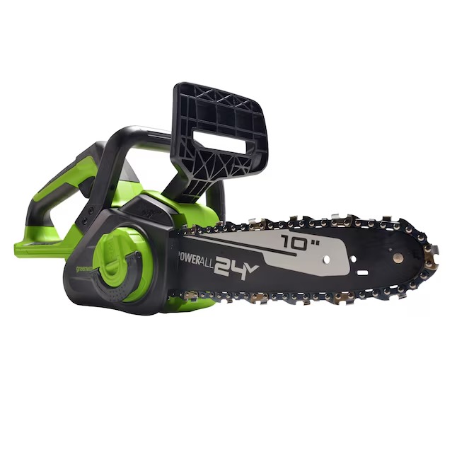 Greenworks CSA24B00 24-volt 10-in Battery Chainsaw (Battery and Charger Not Included)_11zon Greenworks CS80L05 16-in Battery Chainsaw (Battery and Charger Not Included)