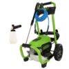 Greenworks GPW2301FC 2300 PSI 2.3-GPM Cold Water Electric Pressure Washer with 5 Spray Tips
