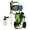 Greenworks GPW3000FC 3000-PSI 2-GPM Cold Water Electric Pressure washer with 5 Spray Tips