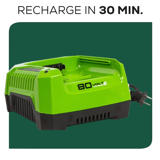 Greenworks HT80L212 80-volt Max 26-in Battery Hedge Trimmer 2 Ah (Battery and Charger Included)145_11zon