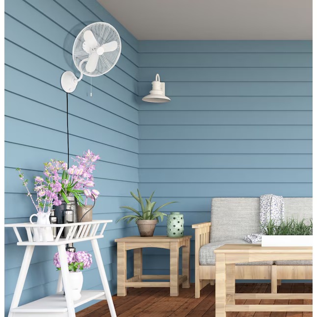 Harbor Breeze JP18MWW3 Marina Cove 18-in Oscillation Indoor or Outdoor White Wall Mounted Fan9_11zon