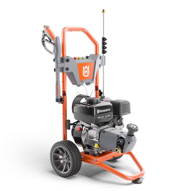 Husqvarna 22015 3600 PSI 2.4 Cold Water Gas Pressure Washer with 4 Spray Tips2_11zon