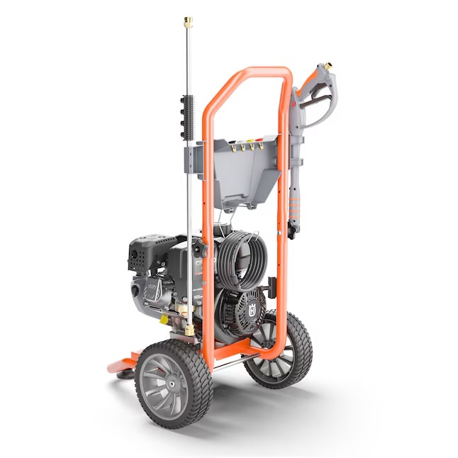 Husqvarna 22015 3600 PSI 2.4 Cold Water Gas Pressure Washer with 4 Spray Tips6_11zon
