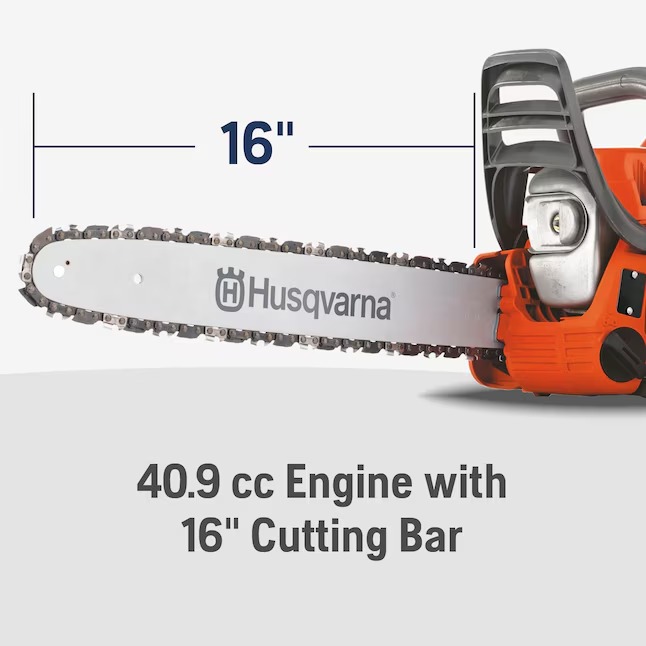 Husqvarna 435 40.9-cc 2-cycle 16-in Gas Chainsaw (967650801)2_11zon