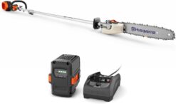 Husqvarna 970701205 330iKP Lithium-Ion Cordless Combi Switch with 10 in. Electric Pole Saw Kit