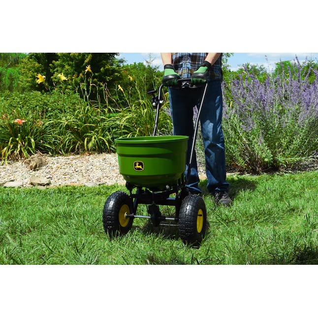 John Deere 45-0566-JD 50 lb. Push Broadcast Spreader1_11zon