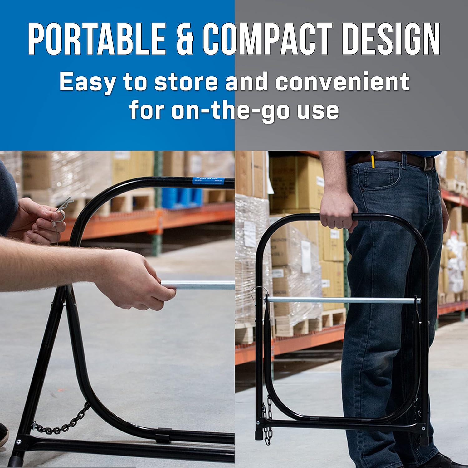 Jonard Tools CC-2721 Heavy-Duty Steel Cable Caddy for Cable Reels, 17 Wide x 20 Diameter, 100 lb Capacity4