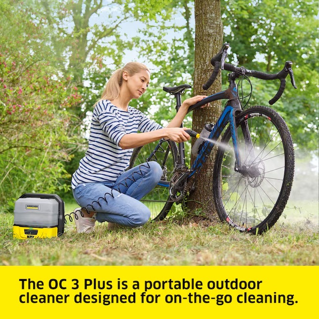 Karcher OC 3 72-PSI 0.53-GPM Cold Water Battery Pressure washer with 1 Spray Tips 0.6 Ah (Battery Included) (Charger Included)4_11zon