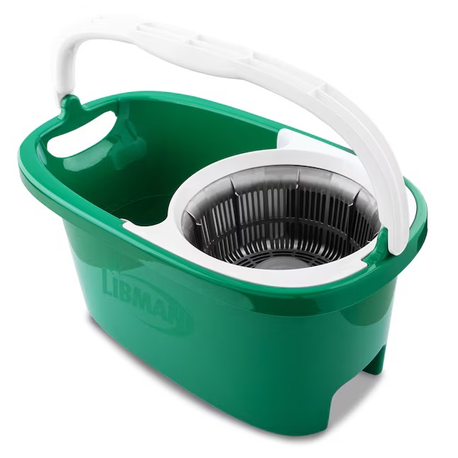 Libman Spin Mop With Bucket (1283)0_11zon