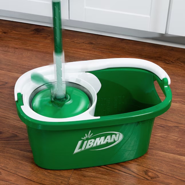 Libman Spin Mop With Bucket (1283)11_11zon