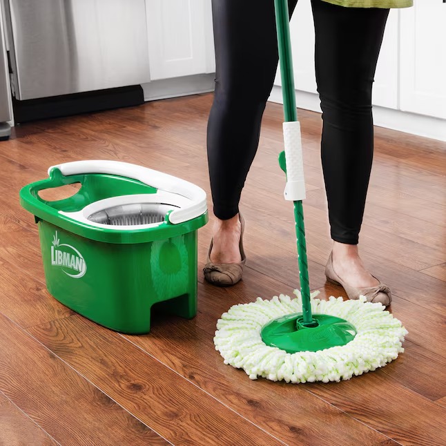 Libman Spin Mop With Bucket (1283)6_11zon