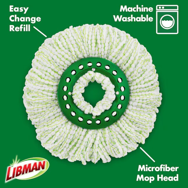 Libman Spin Mop With Bucket (1283)7_11zon
