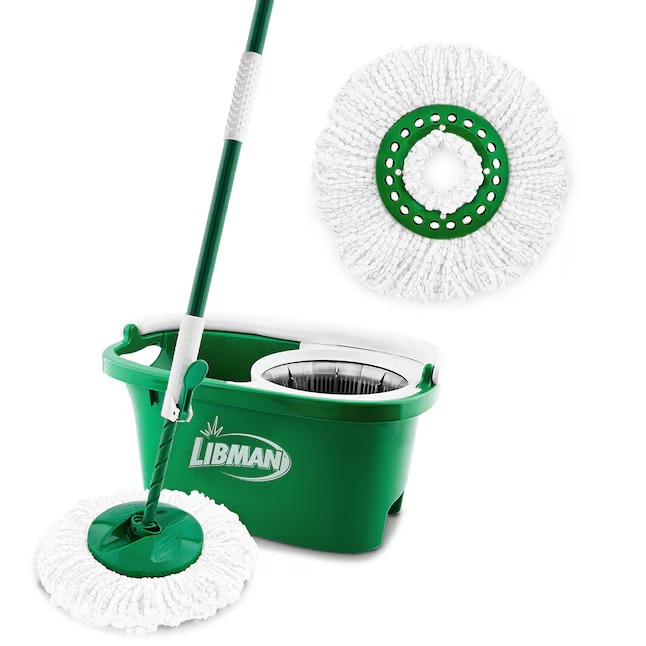 Libman Spin Mop With Bucket (1283)8_11zon
