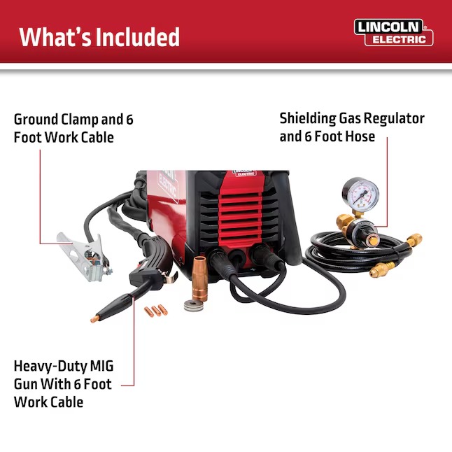 Lincoln Electric K5256-1 WELD-PAK 120 -Volt 120 -Amp MIG flux-cored Wire Feed Welder34_11zon