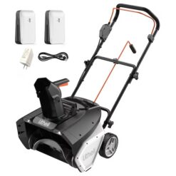 Litheli U20SB01-0A220 Snow Blower 40-volt 20-Inches Single-stage Push Battery Snow blower 4 Ah (Battery Included) (Charger Included)