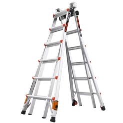 Little Giant Ladders 16506T-803 Leveler 2.0 M26 with Leg Levelers 25.1-Feet Reach Type 1A - 300 lbs. Load Capacity Telescoping Multi-Position Ladder