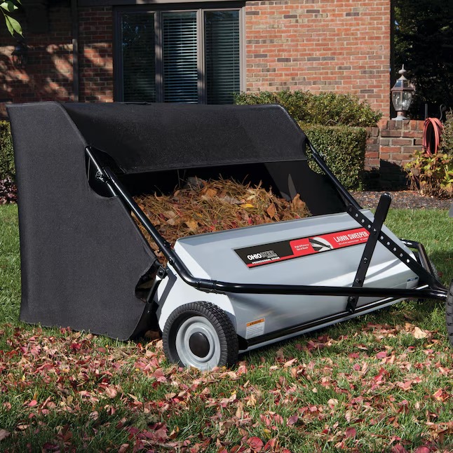 Ohio Steel 50SWP26 50-Inches 26-Cu. Feet Tow Lawn Sweeper7_11zon