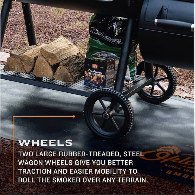 Oklahoma Joe's 24203004 Canyon Black Liquid propane and charcoal Combo Grill17_11zon