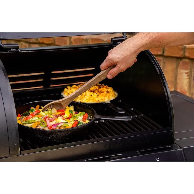 Oklahoma Joe's 24203004 Canyon Black Liquid propane and charcoal Combo Grill18_11zon