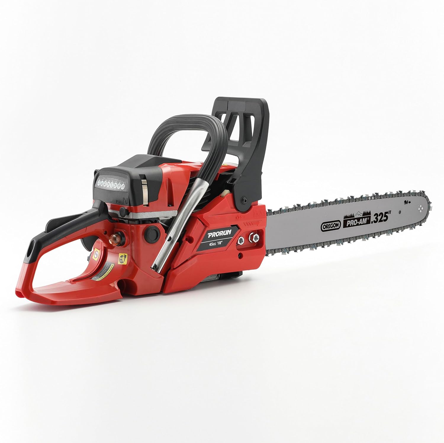 PRORUN PCS218 45.0cc 18-in. Gas-Powered 2-Cycle Chainsaw0