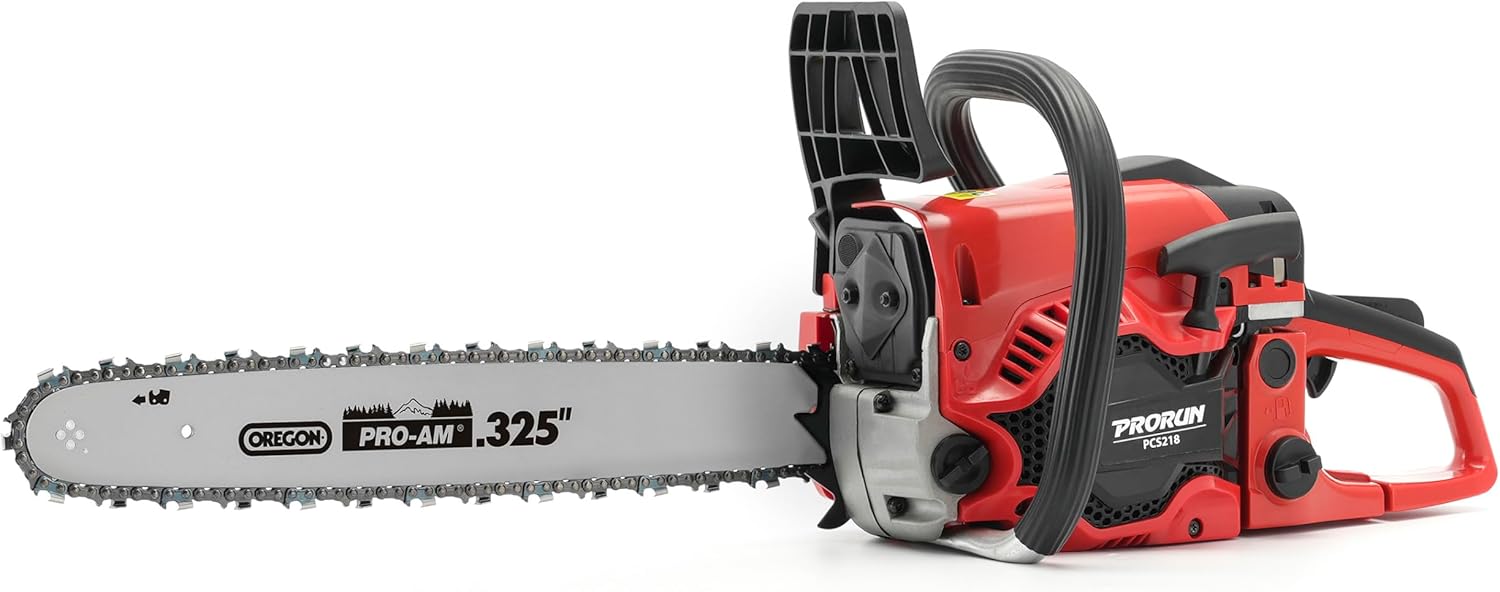 PRORUN PCS218 45.0cc 18-in. Gas-Powered 2-Cycle Chainsaw6