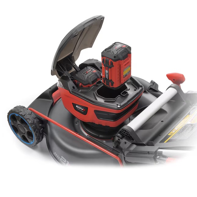 PRORUN PLM16021SP 60-volt 21-in Cordless Self-propelled Lawn Mower 5 Ah (1-Battery and Charger Included)09_11zon