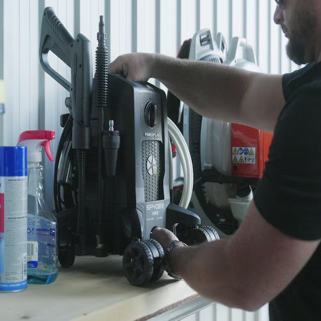 PowerPlay SPYM1700V SPYDER MINI 1700 PSI 1.2-GPM Cold Water Electric Pressure Washer with 4 Spray Tips16_11zon
