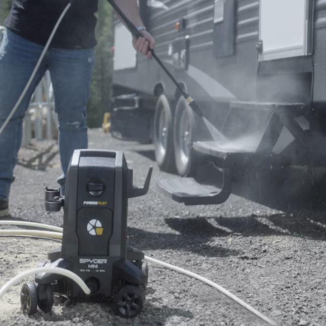 PowerPlay SPYM1700V SPYDER MINI 1700 PSI 1.2-GPM Cold Water Electric Pressure Washer with 4 Spray Tips19_11zon