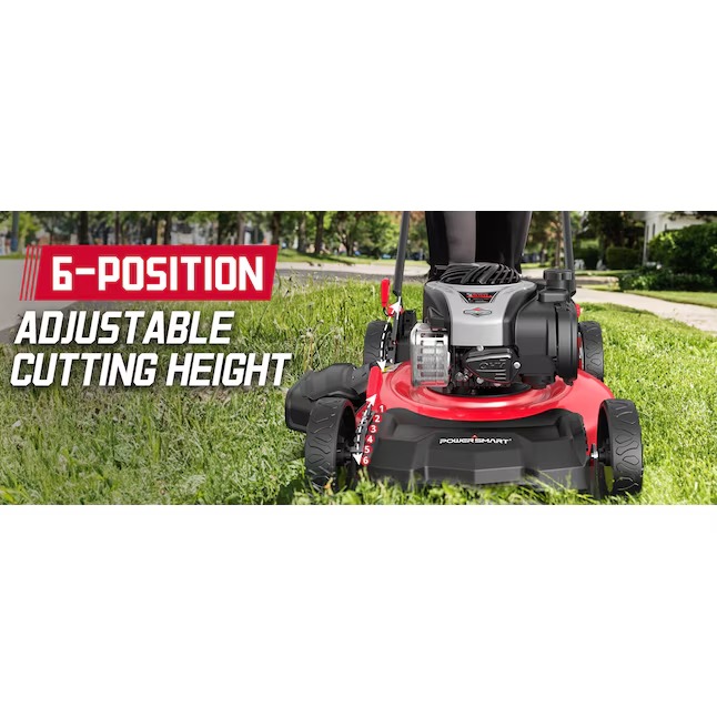 PowerSmart B8621P 21-in Gas Push Lawn Mower with 140-cc Briggs and Stratton Engine12_11zon