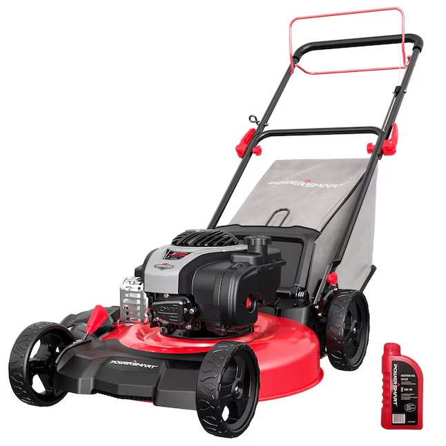 PowerSmart B8621S 21-in Gas Self-propelled Lawn Mower with 140-cc Briggs and Stratton Engine_11zon PowerSmart B8621S 21-in Gas Self-propelled Lawn Mower with 140-cc Briggs and Stratton Engine